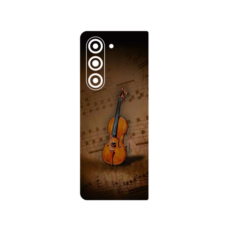 برچسب پوششی ماهوت مدل Violin_Instrument مناسب برای گوشی موبایل سامسونگ Galaxy Z Fold 5