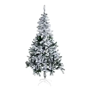 دکوری مدل  درختچه کریسمس تمام برفی