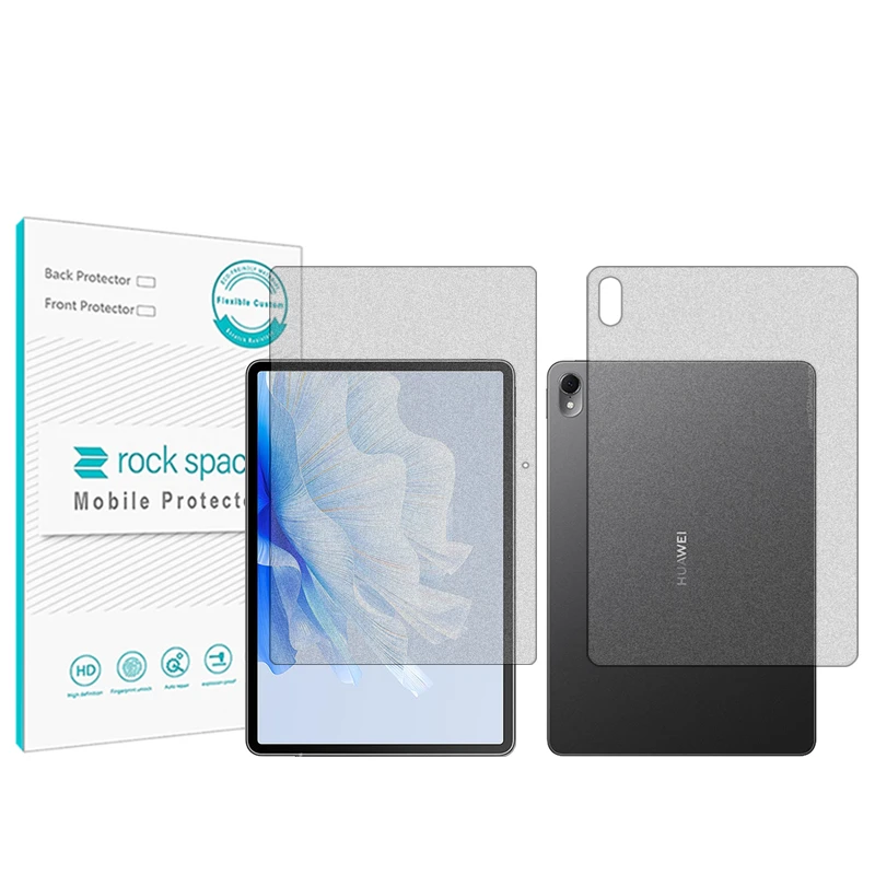 محافظ صفحه نمایش مات راک اسپیس مدل HyMTT مناسب برای تبلت هوآوی Matepad Air به همراه محافظ پشت گوشی