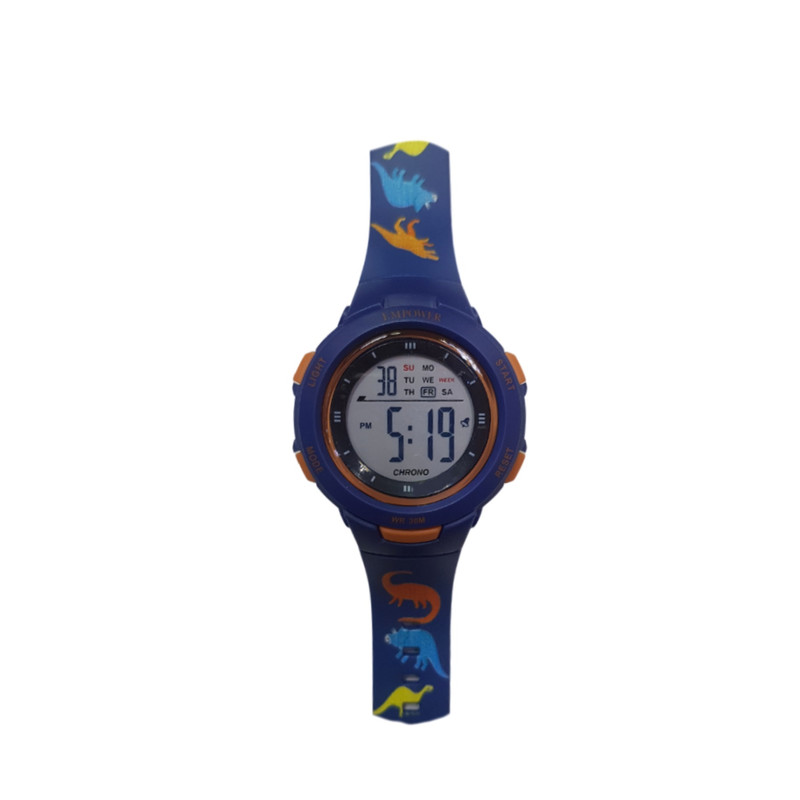 ساعت مچی دیجیتال بچگانه امپاور مدل ضد آب طرح دایناسور کد 88ki08di ساعت مچی دیجیتال بچگانه امپاور مدل ضد آب طرح دایناسور کد 88ki08di