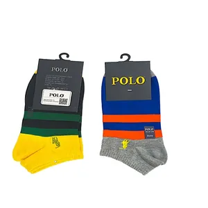 جوراب پولو مدل رینگ رنگی کد 002 بسته 2 عددی