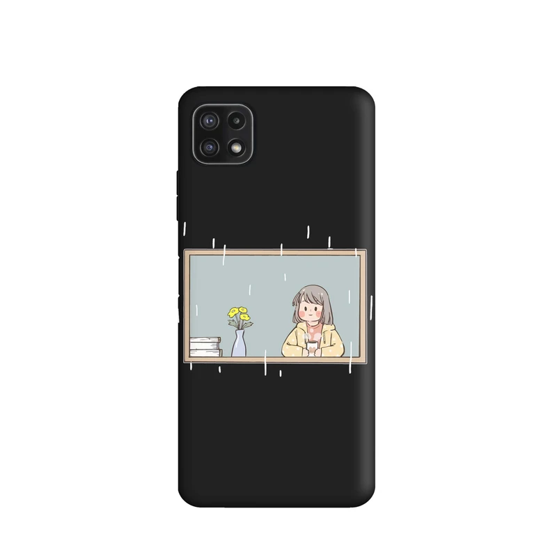 کاور قاب گارد طرح بارانی کد a4682 مناسب برای گوشی موبایل سامسونگ Galaxy A22 5G