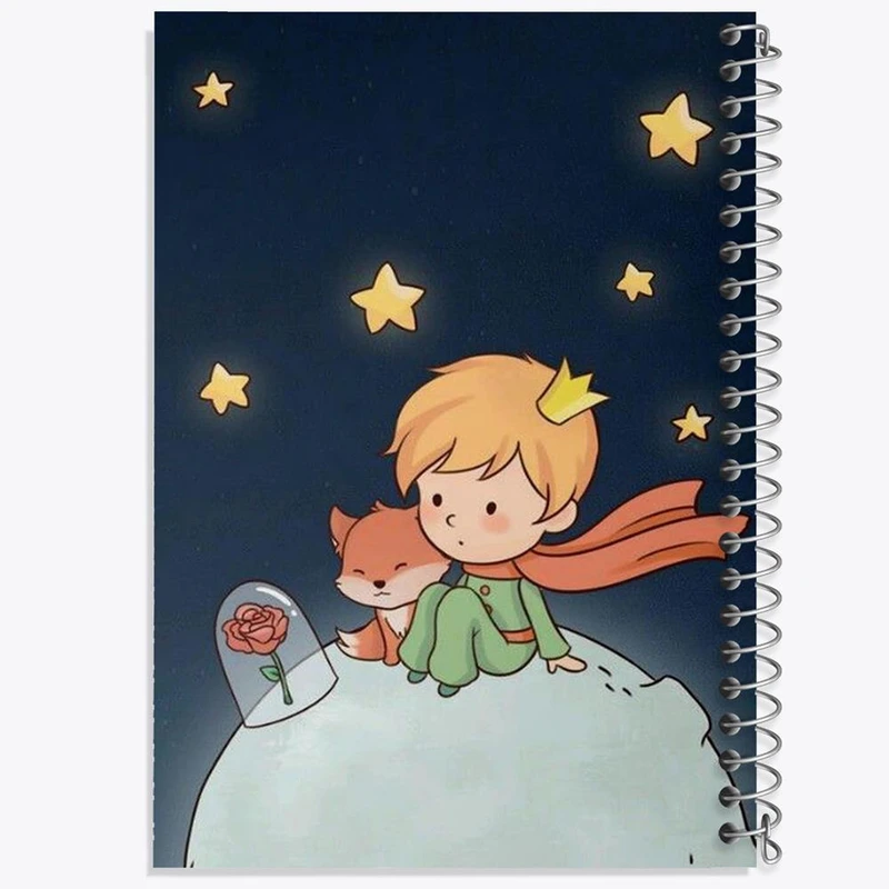 دفتر لیست خرید 50 برگ خندالو طرح شازده کوچولو کد 25790