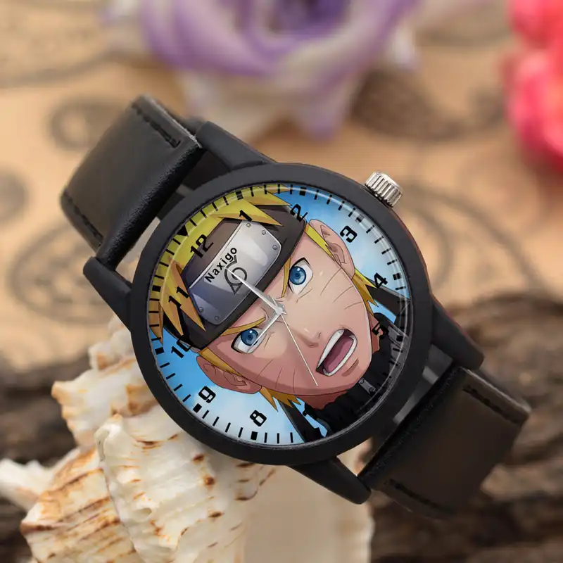 ساعت مچی عقربه ای ناکسیگو مدل Naruto کد LF6798