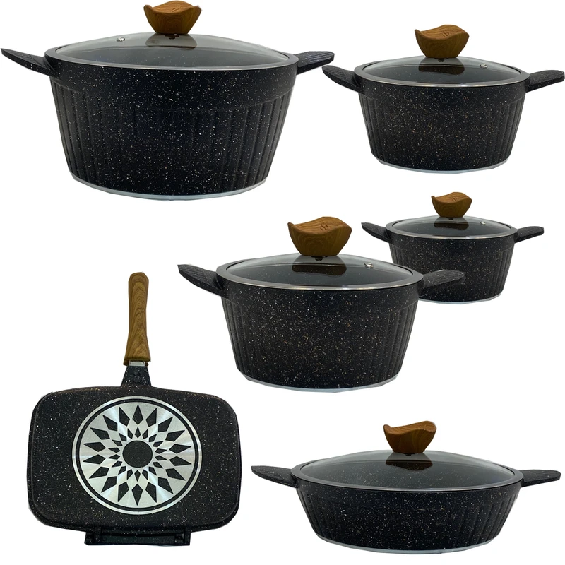 سرویس پخت و پز 12 پارچه دسینی مدل ولنتینا