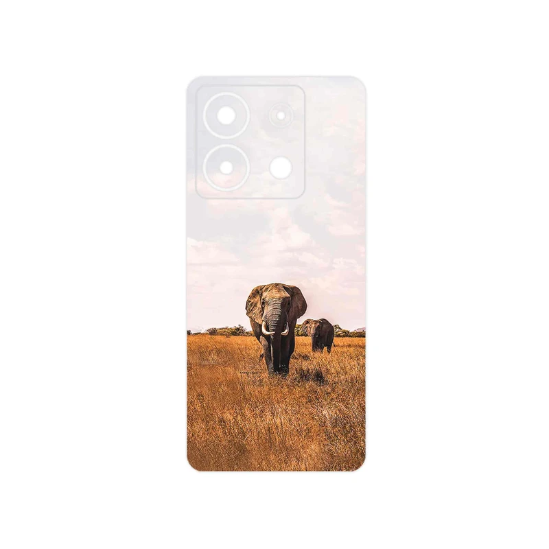 برچسب پوششی ماهوت مدل Elephant مناسب برای گوشی موبایل شیائومی Poco X6