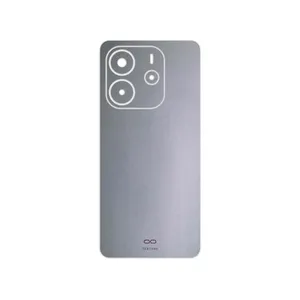MAHOOT Matte-Silver Cover Sticker for Xiaomi Redmi Note 14 4G