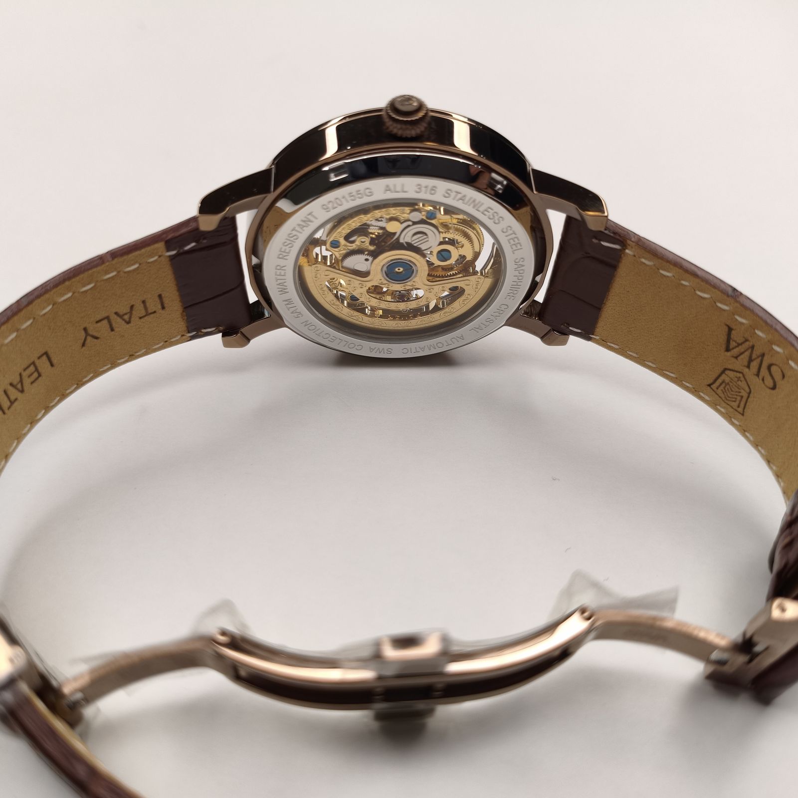 ساعت مچی عقربهای اتوماتیک مردانه سوئیس آرت مدل ANT155CF0505 - - 5