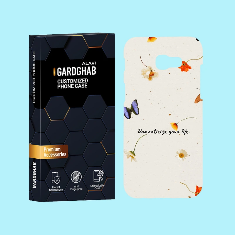 کاور گارد قاب علوی مدل عاشقانه مناسب برای گوشی موبایل سامسونگ Galaxy A5 2017 / A520 