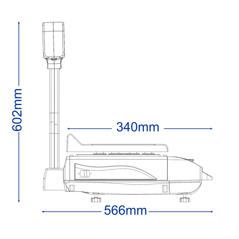 ترازو فروشگاهی محک مدل 15000Plus-35Kg