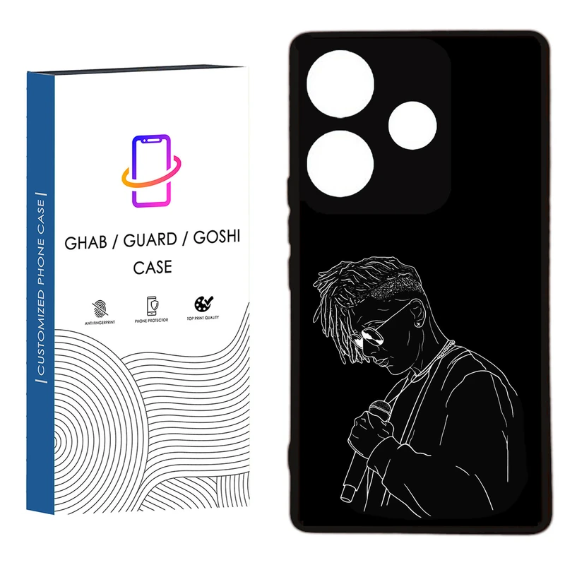 کاور قاب گارد گوشی طرح پسرانه کد 14 - TPU مناسب برای گوشی موبایل  شیائومی  Redmi 13