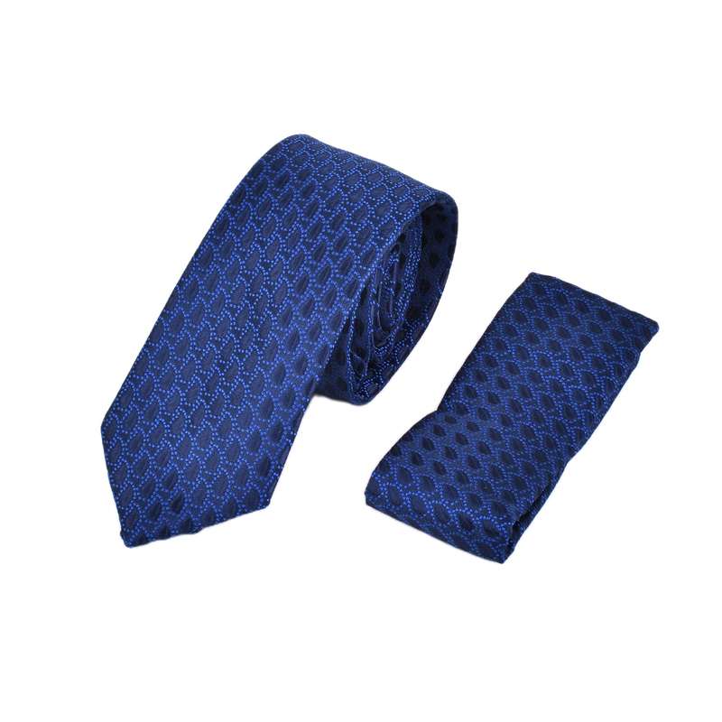 ست کراوات و دستمال جیب 27 مدل CLASSIC کد W22 