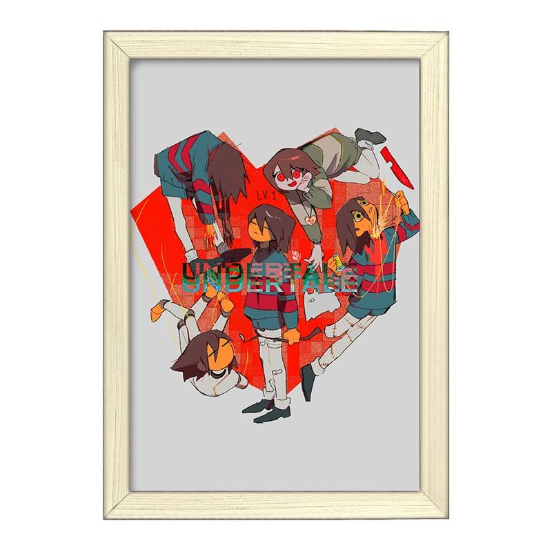 تابلو خندالو طرح بازی آندرتیل (Undertale) کد 31725