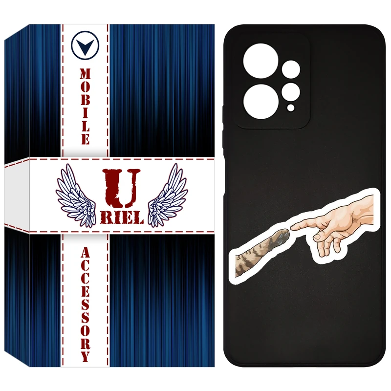 کاور یوریل مدل KSH کد 94 طرح دست گربه مناسب برای گوشی موبایل شیائومی Redmi Note 12 4G