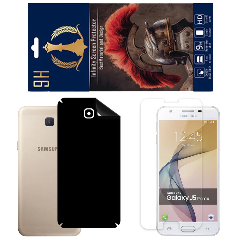 برچسب پوششی اینفینیتی مدل RG مناسب برای گوشی موبایل سامسونگ Galaxy On 5 2016 به همراه محافظ صفحه نمایش