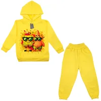 ست هودی و شلوار پسرانه مدل باب اسفنجی و پاتریک A59