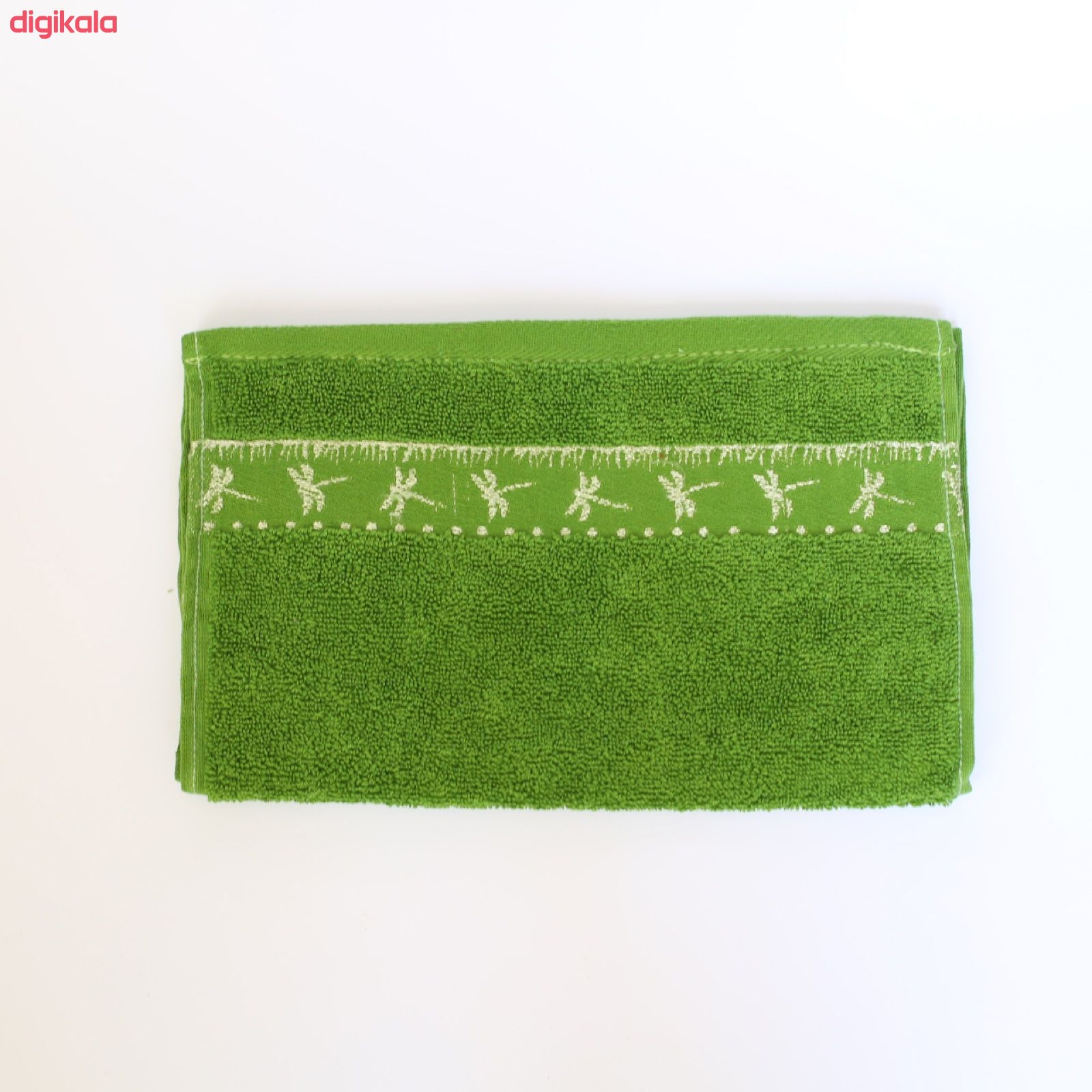 حوله دستی آذین بافت مدل تاج سایز 30x60 سانتی متر main 1 12