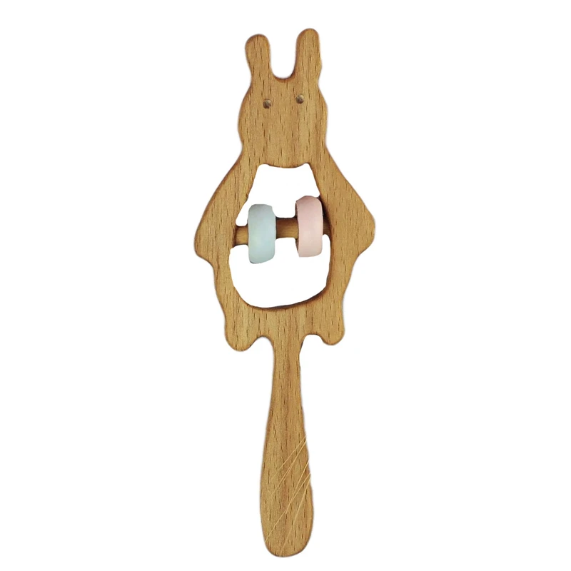 جغجغه کانگورو مدل Colorful Rabbit