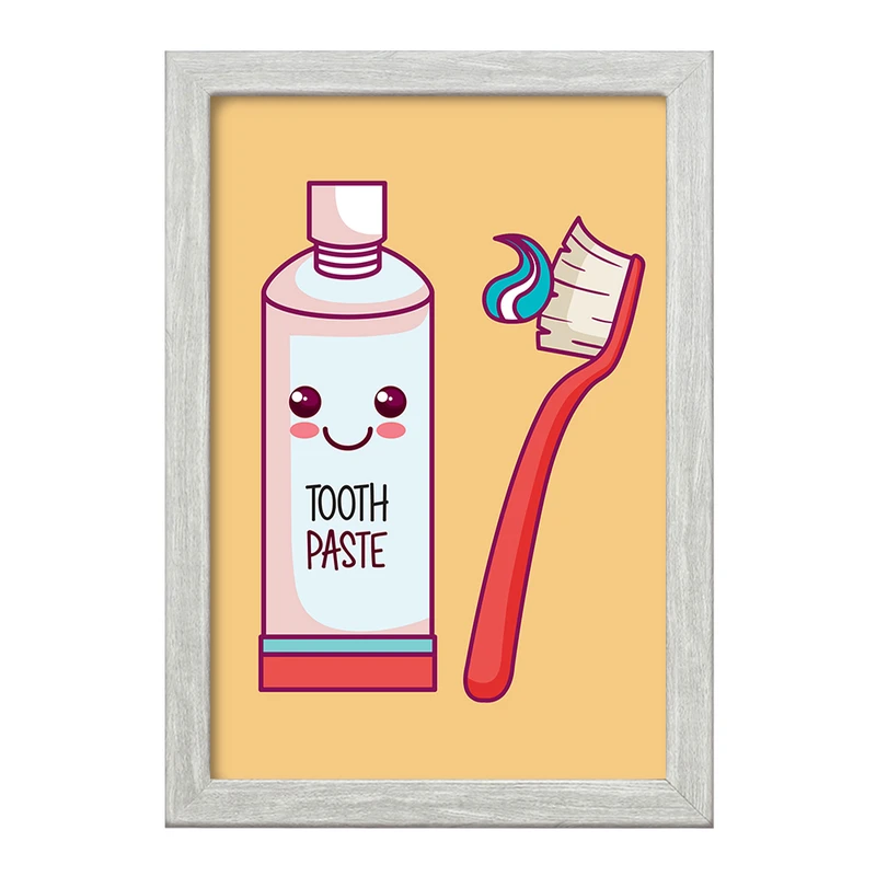 تابلو خندالو طرح دندان و دندانپزشکی کودکانه کد 27772