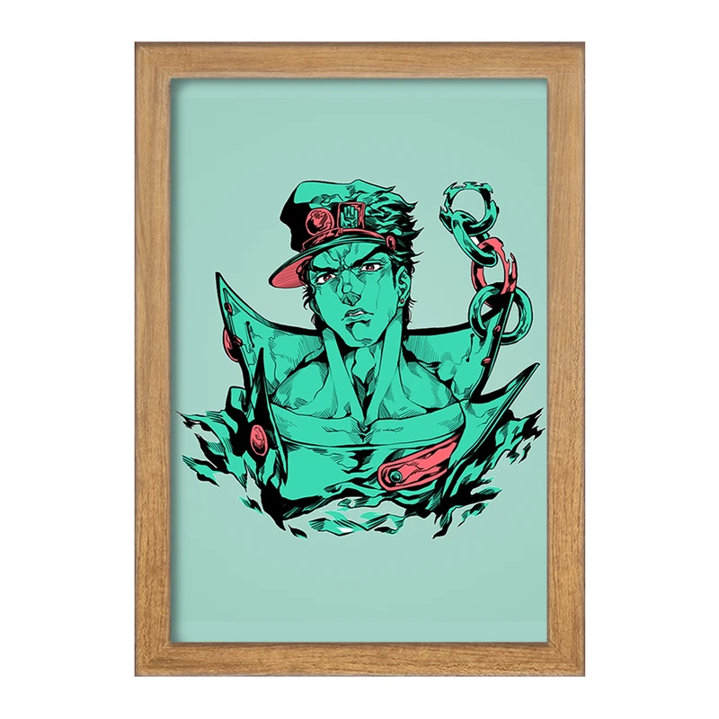 تابلو خندالو مدل کوجو جوتارو انیمه جوجو Jojo  کد 11506