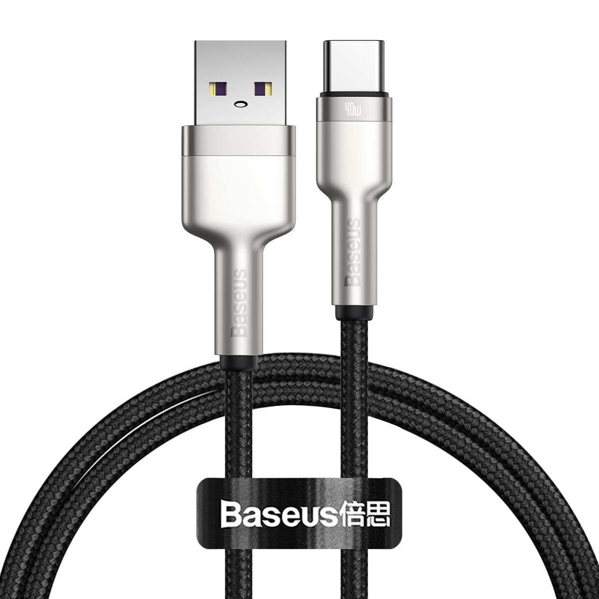 کابل تبدیل USB به USB-C  باسئوس مدل METAL DATA طول 1 متر