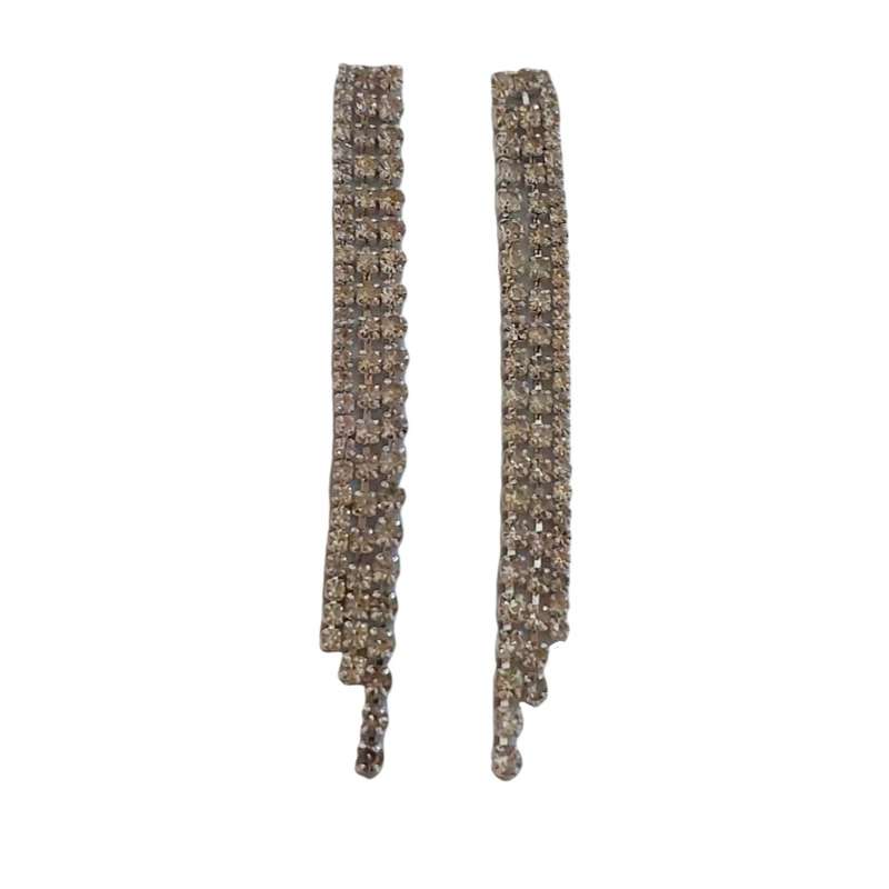 گوشواره زنانه مدل کریستالی گوشواره زنانه مدل کریستالی