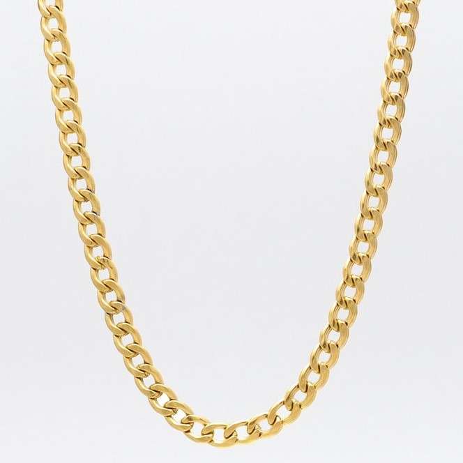 زنجیر کارتیه طلا 18 عیار مردانه گالری طلای پرنسس مدل GP102 زنجیر کارتیه طلا 18 عیار مردانه گالری طلای پرنسس مدل GP102