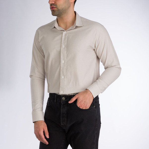 پیراهن آستین بلند مردانه باینت مدل 2261715-07