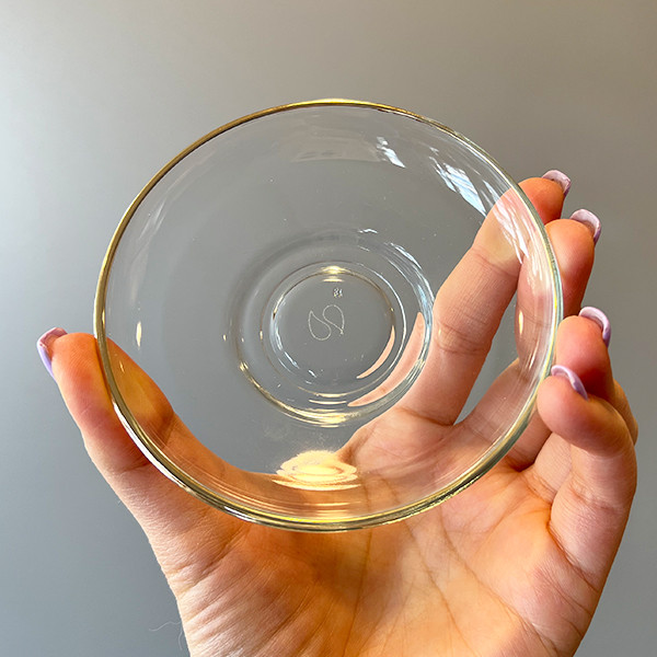 ست استکان و نعلبکی 12 پارچه پاشاباغچه مدل لب طلا