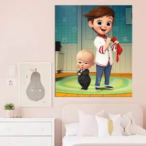 تابلو کودک  طرح بچه رییس کد hz-2