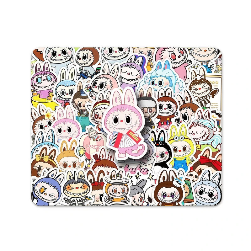 ماوس پد پاد آفرین مدل عروسک لبوبو کد P064 سایز 19*24 سانتی متر