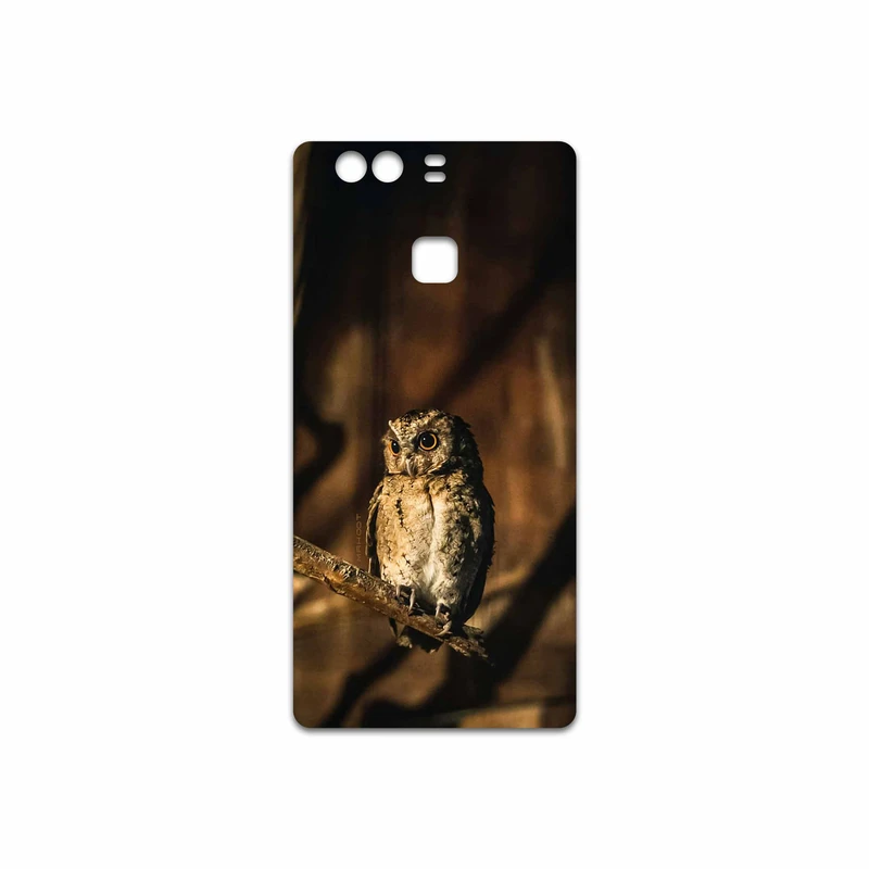 برچسب پوششی ماهوت مدل Owl مناسب برای گوشی موبایل هوآوی P9