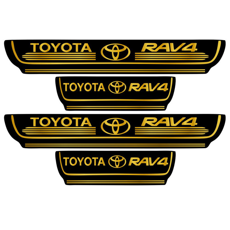 برچسب بدنه خودرو اسپرت غدیر مدل CH GO YA59 A94 مناسب برای RAV4 بسته 4 عددی