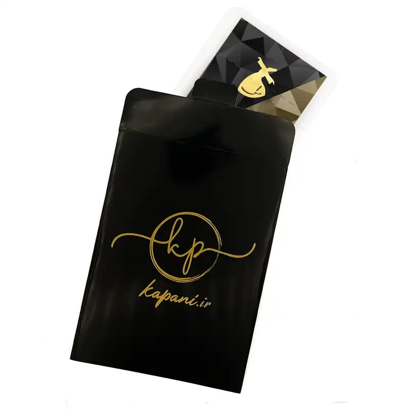 شمش طلا 18 عیار کاپانی طرح عشق کد KC011