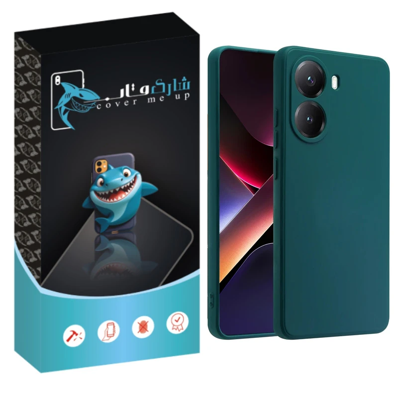 کاور شارک قاب مدل SILIK ORG مناسب برای گوشی موبایل شیائومی Poco X7 Pro