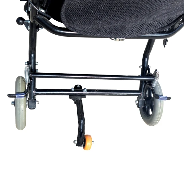 عکس شماره 3 : ویلچر موژان طب مدل کالسکه ای تاشو کد mtc957cc-32