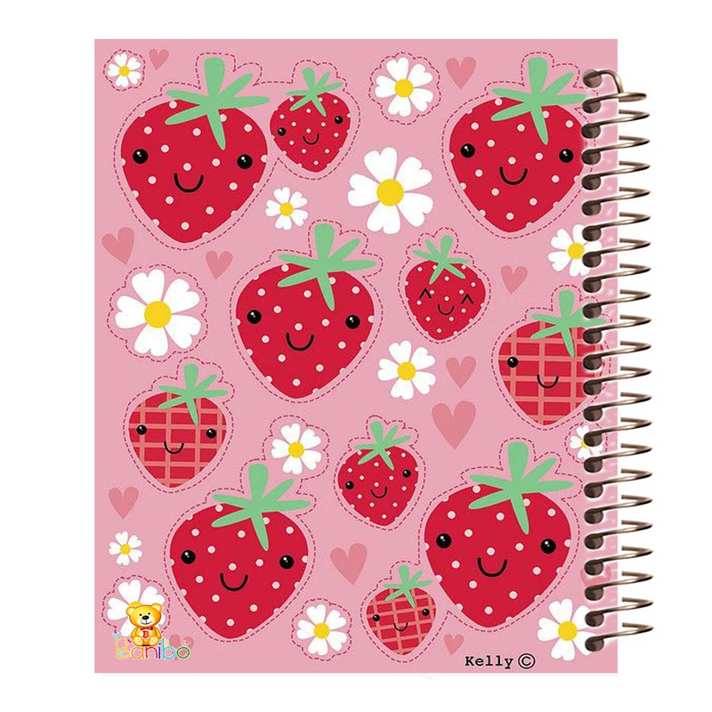 دفتر نقاشی 50 برگ بانیبو مدل توت فرنگی کد 961