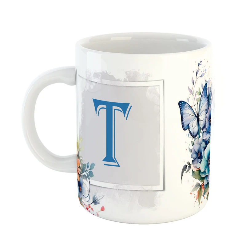 ماگ پاد افرین مدل پروانه طرح حرف T