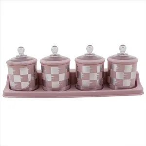 ست جا ادویه 5 پارچه مدل اسکواد