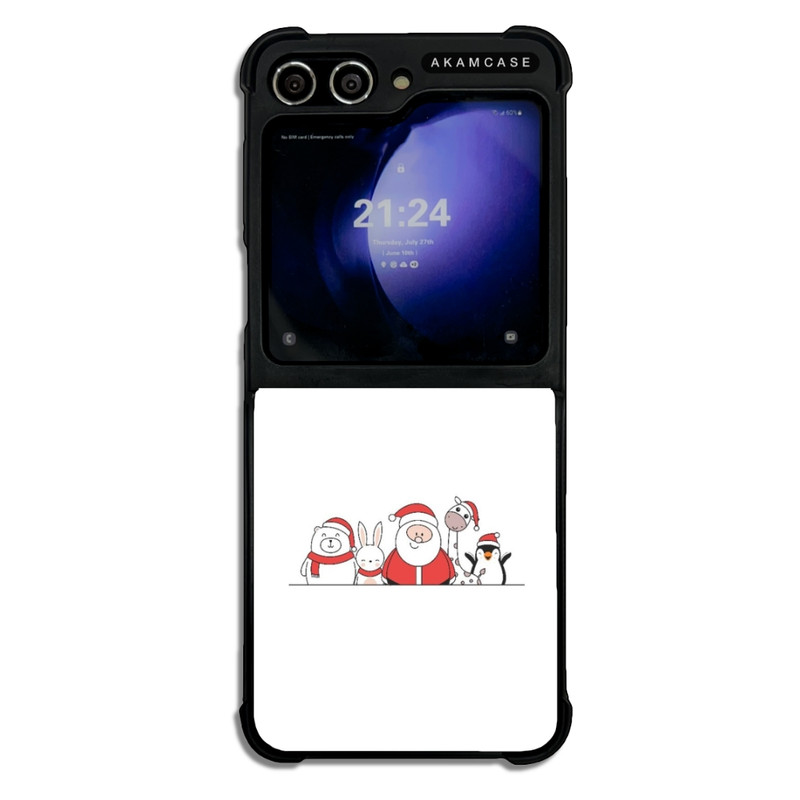 کاور آکام مدل AMCWSGZFLIP5-CHRISTMAS16 مناسب برای گوشی موبایل سامسونگ Galaxy Z Flip 5