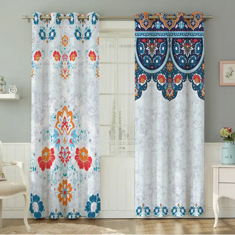 پرده نیروانا طرح مدرن  مدل مخمل کد 4732 سایز 140×280 سانتی متر