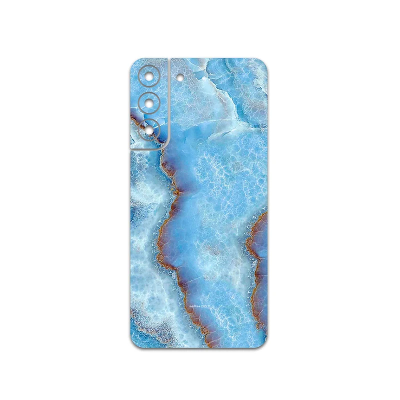 برچسب پوششی ماهوت مدل Blue-Ocean-Marble مناسب برای گوشی موبایل سامسونگ Galaxy S22 Plus 5G