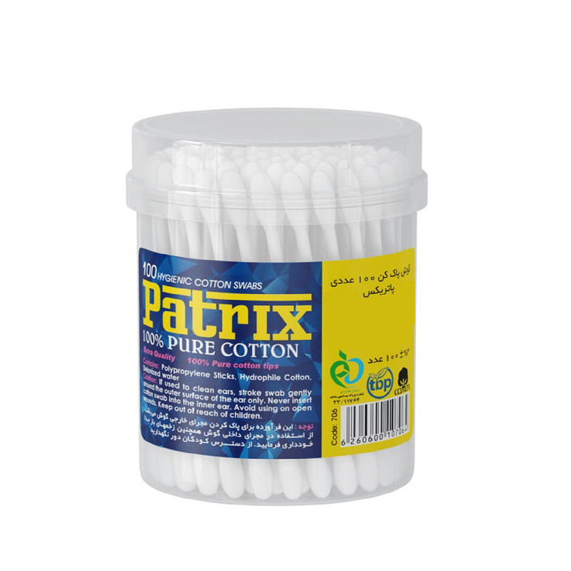 گوش پاک کن پاتریکس مدل 706 بسته 100 عددی