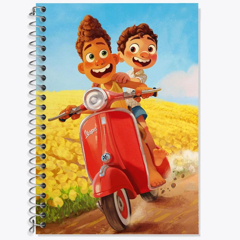 دفتر لغت 50 برگ خندالو مدل انیمیشن لوکا Luca کد 4538