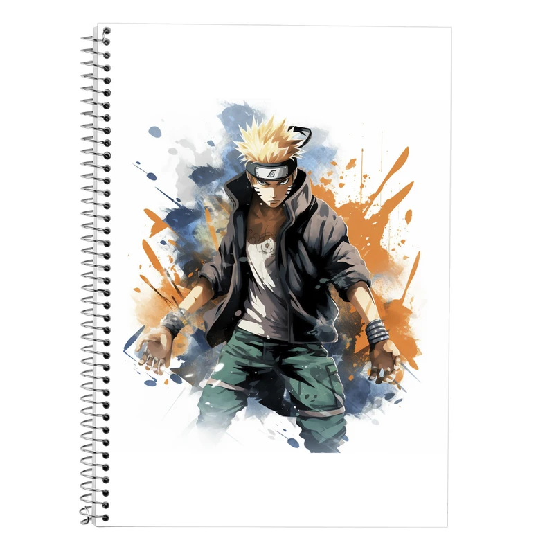 دفتر لغت 50 برگ مدوپد طرح Naroto کد DF11070