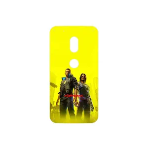 MAHOOT Cyberpunk Game Series Cover Sticker for Motorola Moto G4 Play