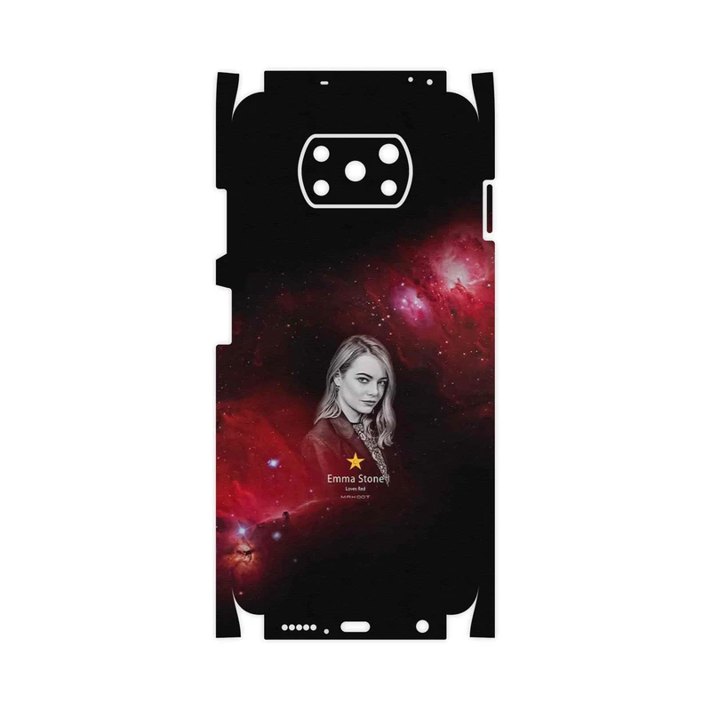 برچسب پوششی ماهوت مدل Emma Stone-FullSkin مناسب برای گوشی موبایل شیائومی Poco X3 Pro