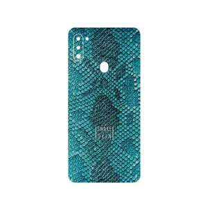 MAHOOT Blue Snake Skin Cover Sticker for Samsung Galaxy M11