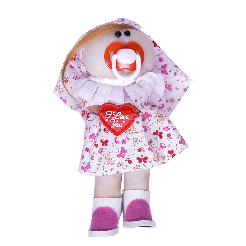 عروسک مدل دختر روسی  کد 805 ارتفاع 23 سانتی متر