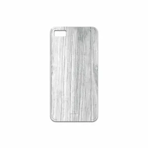 MAHOOT White Wood Cover Sticker for BlackBerry Z10